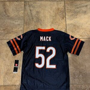 New NFL Player Chicago Bears Mack Jersey Boys Size Large 12/14